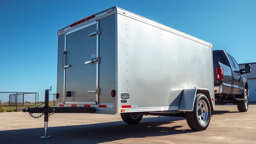 Continental Cargo Cargomate 6×10 Gate Spring Hookup: Secure Cargo with Proper Tension