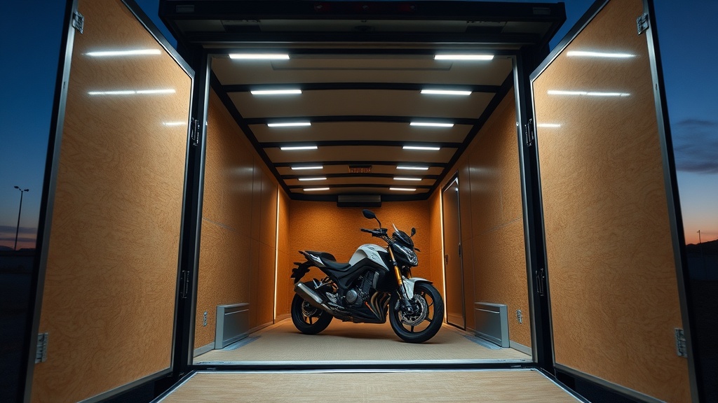 Continental Cargo Cargomate 6×10 Interior Lighting Upgrade: LED Strip Installation Guide
