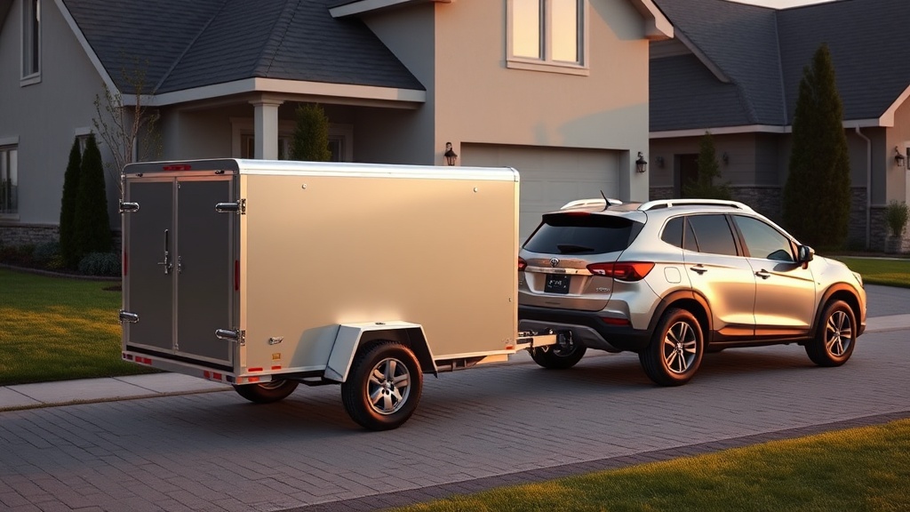 Towing a Continental Cargo Cargomate 6×10 with a Small Car: What to Know