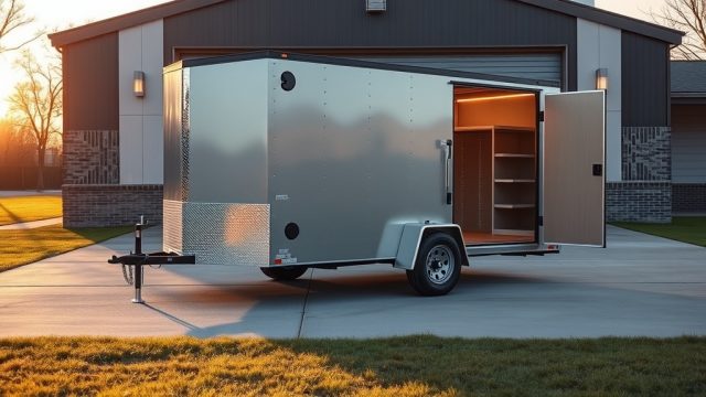 Best Interior Customizations for the Haulmark Edge 6×12 Cargo Trailer