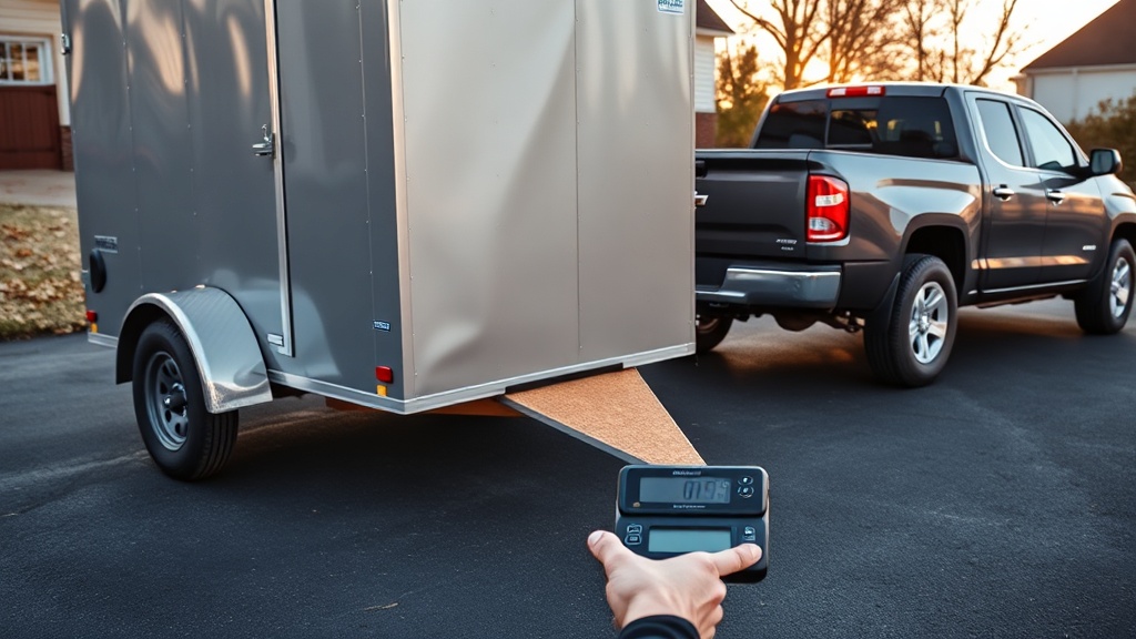 Pennsylvania Cargo 6×12 Tongue Weight Measurement and Adjustment Guide