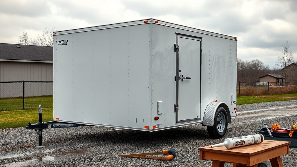 Pennsylvania Cargo 6×12 Weather Sealing Upgrade: Keep Moisture Out