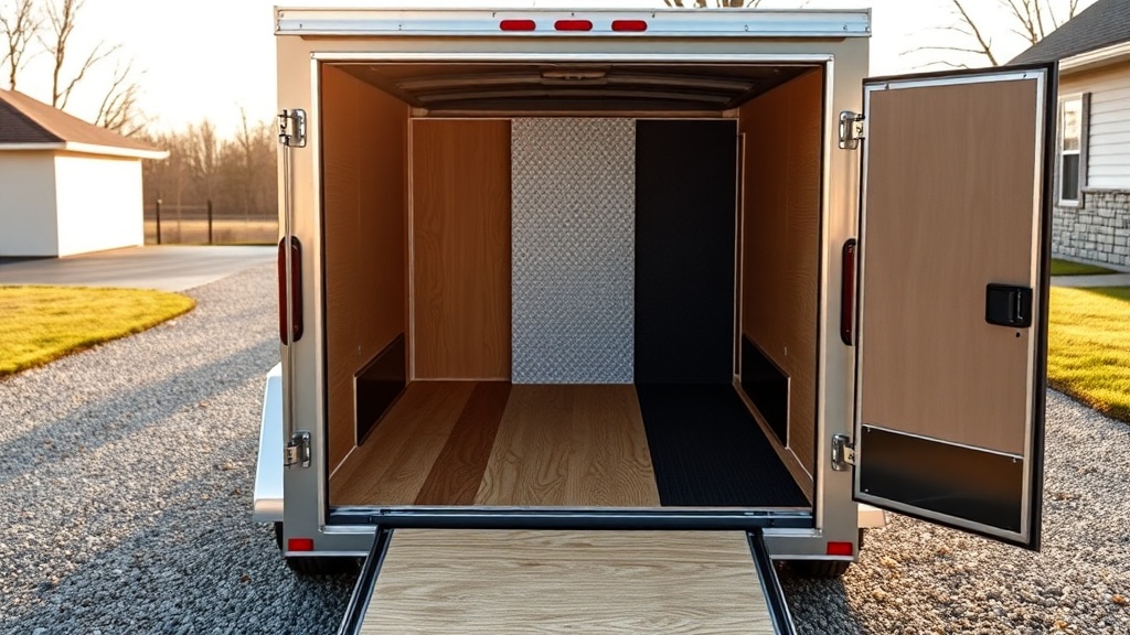 Haulmark Edge 6×12 Flooring Options Comparison: Plywood vs Aluminum vs Composite