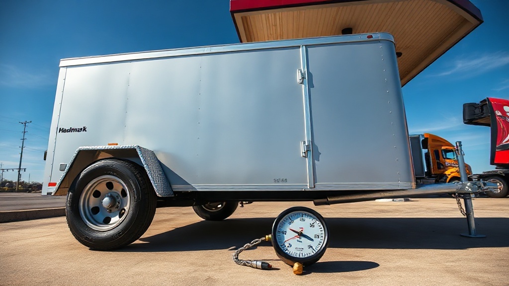 Haulmark Edge 6×12 Tire Pressure and Load Rating Guide