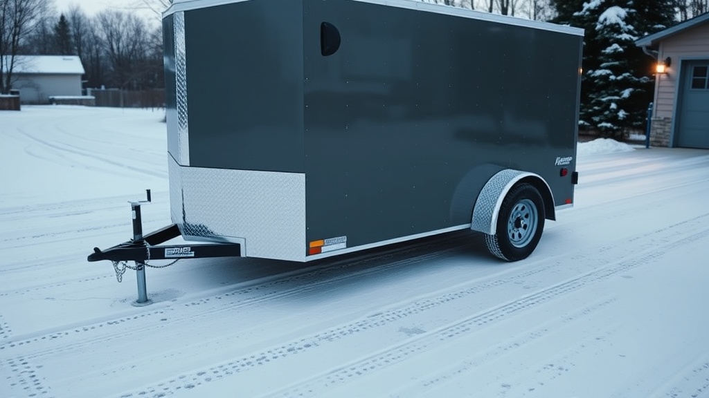 Haulmark Edge 6×12 Winter Storage Preparation Guide
